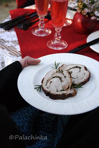 Herbed Veal Roulade