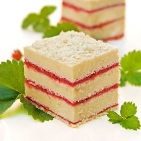 Strawberry Cream Slice