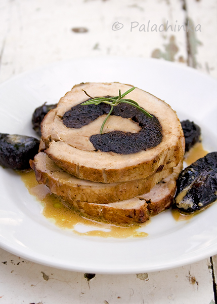 Pork Roll With Prunes