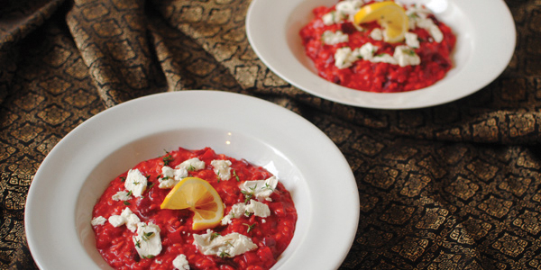 Bunny. Eats. Design.: Beetroot and Goats Cheese Risotto
